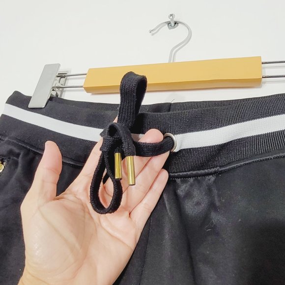 Rocawear Black Red Men's Pants Joggers Y2K Satiny Tie String Pocket Unisex Pants - Picture 4 of 16